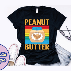Vintage Retro Peanut Butter Jar Design