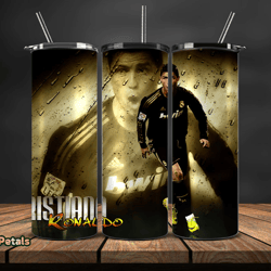 ronaldo tumbler wrap ,cristiano ronaldo tumbler design, ronaldo 20oz skinny tumbler wrap, design by rose petals store 5