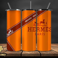 Hermes  Tumbler Wrap, Hermes Tumbler Png, Hermes Logo, Luxury Tumbler Wraps, Logo Fashion  Design 110