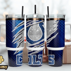 Indianapolis Colts Tumbler 40oz Png, 40oz Tumler Png 44 by yummy store