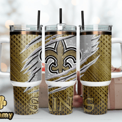 New Orleans Saints Tumbler 40oz Png, 40oz Tumler Png 53 by yummy store