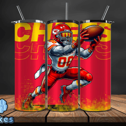 Kansas City Chiefs NFL Tumbler Wraps, Tumbler Wrap Png, Football Png, Logo NFL Team, Tumbler Design by Yummi Store 16