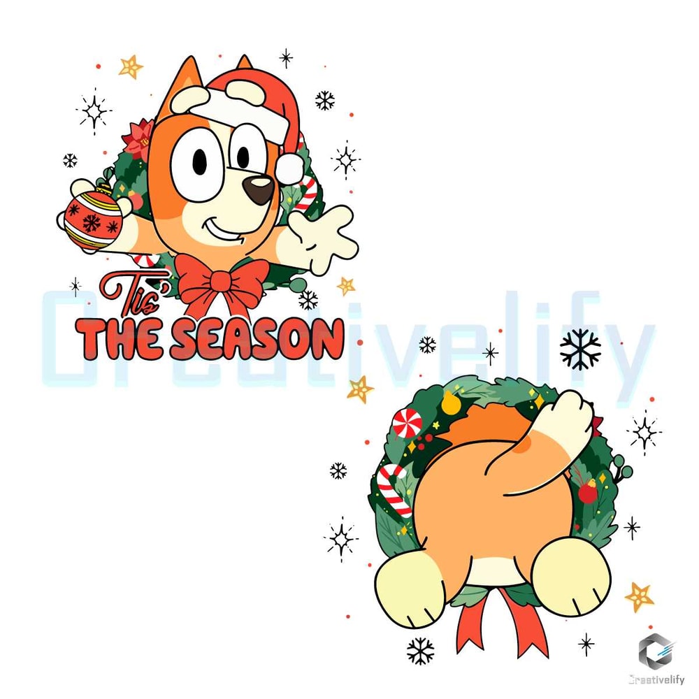 Bingo Christmas The Season SVG Bluey Family Digital Files.jpg