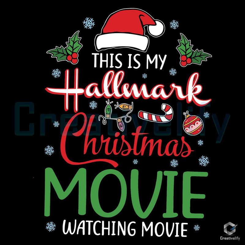 Hallmark Christmas Movie SVG Merry Xmas File For Cricut.jpg