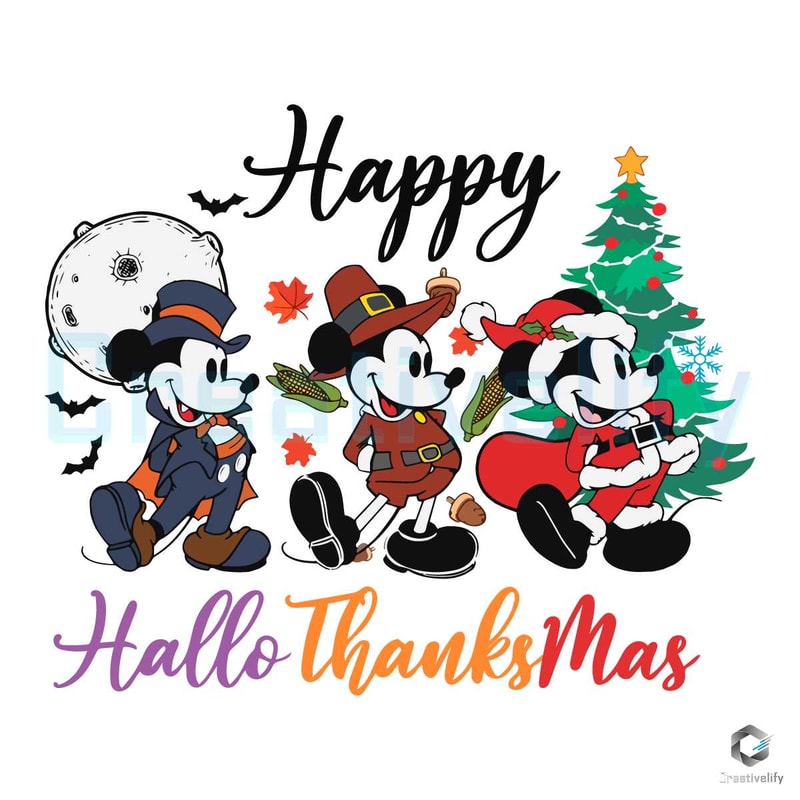 Happy Hallothanksmas SVG Vintage Mickey File Download.jpg