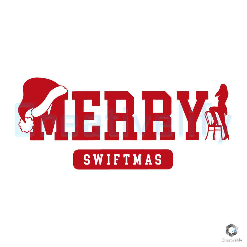 Merry Swiftmas Vintage SVG Taylor Swift File For Cricut.jpg
