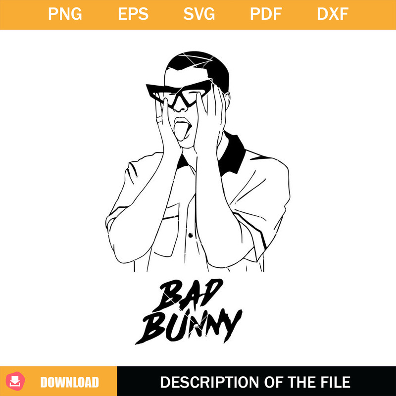 Bad Bunny Tongue Svg, Bad Bunny Funny Svg, Bad Bunny Cute Svg - Svgturtle.com.jpg