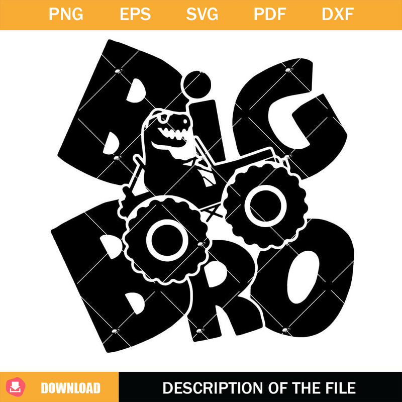Big Bro Dinosaur Svg, Cute Big Bro Svg, Dinosaur Svg.jpg