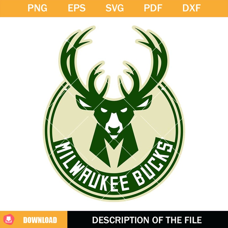 Bucks Basketball Team Svg, Basketball Logo Svg, Bucks Logo.jpg