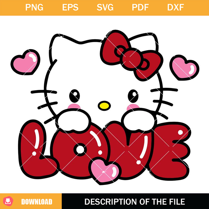 Cat Love Svg, Kitty Cat Svg, Cartoon Svg, Valentines Svg.jpg