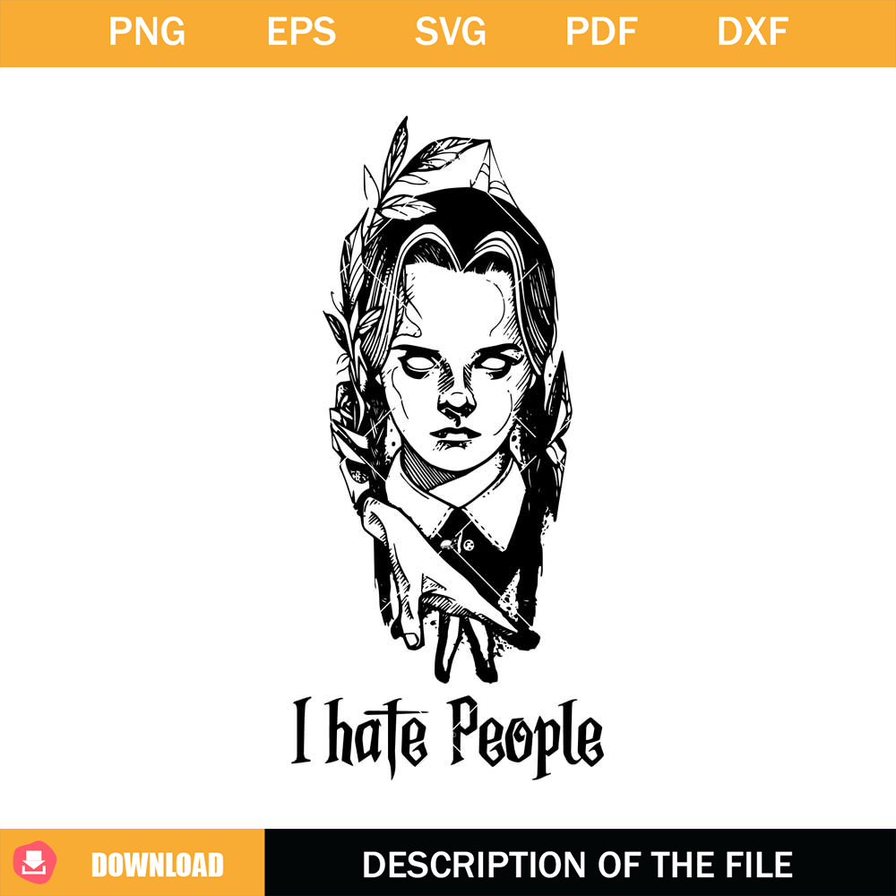 I Hate Everything Svg, I Hate People Svg, Family Halloween.jpg