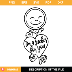 im a sucker for you svg, valentines day svg, valentine svg