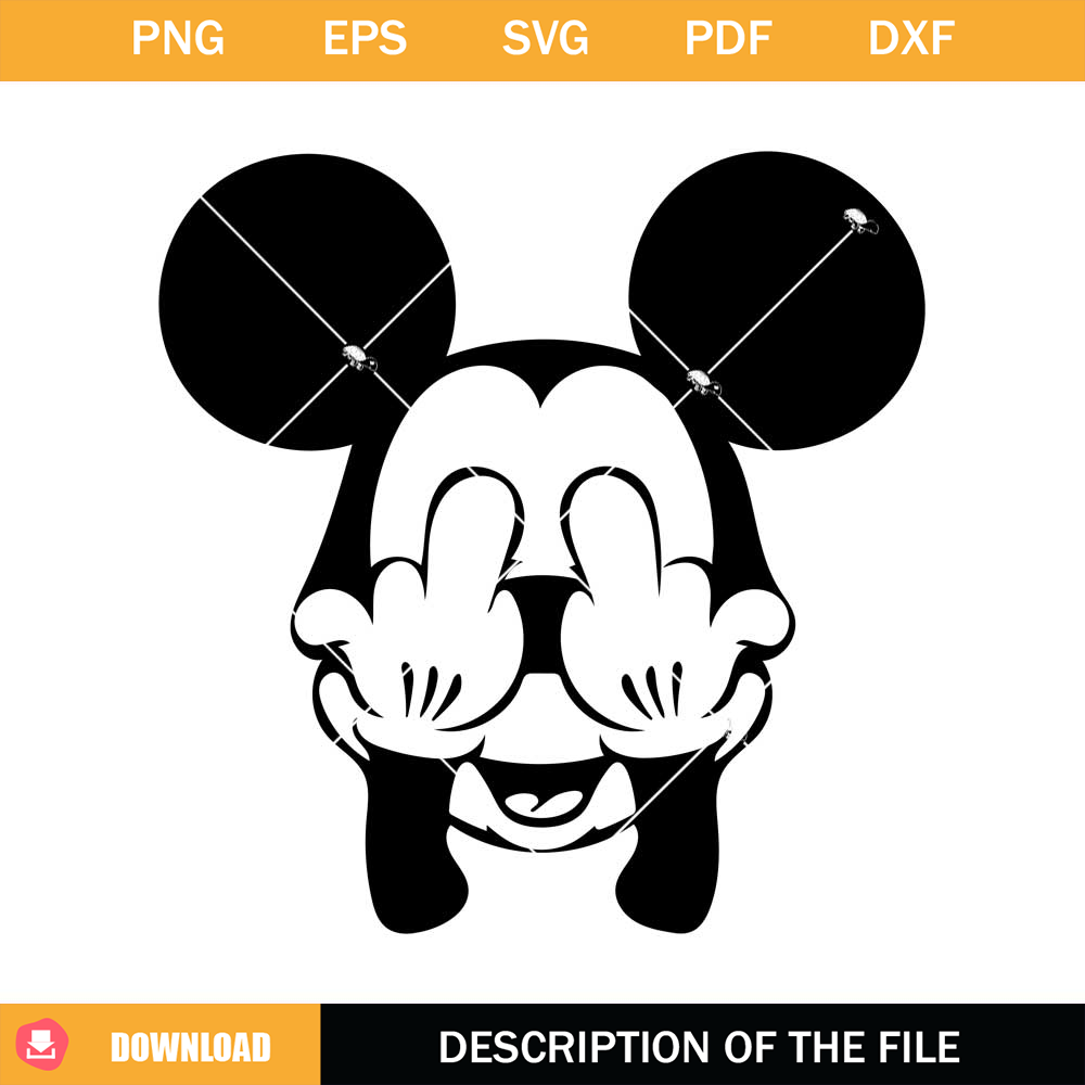 Middle finger Mickey Svg, Mickey Funny Svg, Mickey Svg.jpg