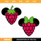 Mouse Ears Raspberry Svg, Summer Fruits Svg, Bundle Svg.jpg