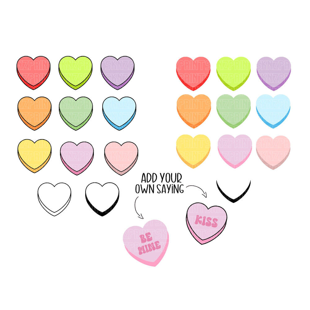 conversation hearts blank svg, conversation hearts svg teacher,conversation hearts for teacher svg, blank candy hearts and add your own text.jpg