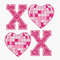 Glitter Xoxo Valentine PNG, Happy Valentine Png, Valentine's Day Png, Valentine Xoxo Faux Sequin Png, Valentines Hearts Disco Ball Png.jpg