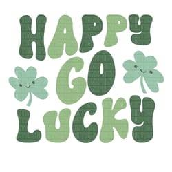 happy go lucky quilt, retro happy go lucky png, happy go lucky teacher retro st patricks day shamrock digital png, retro