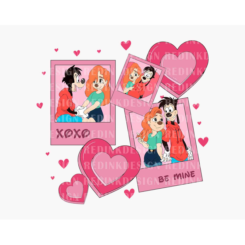 Happy Valentine's Day PNG, Cartoon Valentines Png, Magical Heart Valentines, Retro Valentines Png, Honeymoon Vacation, Digital Download.jpg