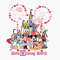 Happy Valentine's Day PNG, Valentine Mouse And Friend Png, Valentine Heart Png, Honey Moon Holiday Png, Magical Castle Png, Digital Download.jpg