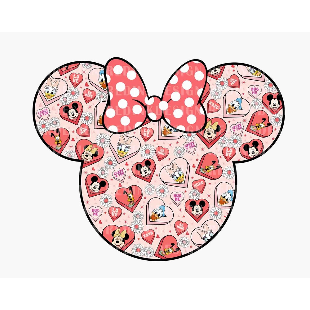 Happy Valentine's Day PNG, Valentine's Day Png, Valentine's Mouse Head Png, Valentine's Mouse And Friends Png, Valentine Sublimation Design.jpg