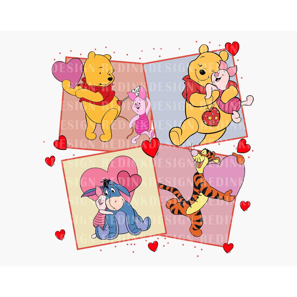 Happy Valentine's Day SVG, Valentines Day Svg, Retro Valentine Svg, Cute Valentines Svg, Family Trip Svg, Valentines Bear And Friends Svg.jpg