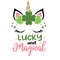 lucky and magical unicorn, st patrick day unicorn svg, pretty and magical svg, st patricks day unicorn svg, st patricks day unicorn clipart.jpg