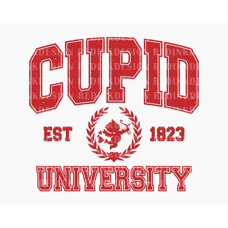 Retro Cupid University SVG, Valentine Svg, Funny Valentine's Day, Valentine's Day Svg, Cupid Vibes Svg, Retro Valentine, Digital Download.jpg