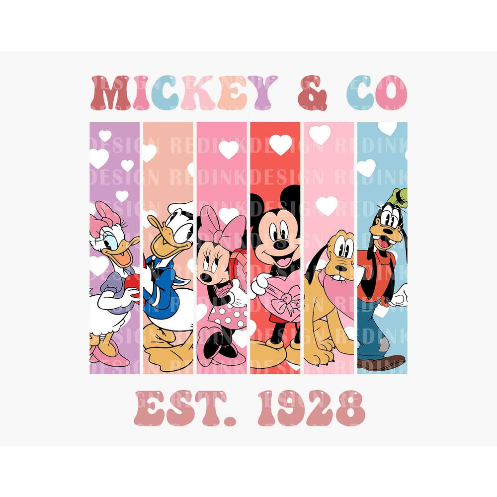 Valentine's Day SVG, Happy Valentines Svg, Funny Valentine's Day, Xoxo Valentines Svg, Valentines Mouse And Friends Svg, Retro Valentine Svg.jpg