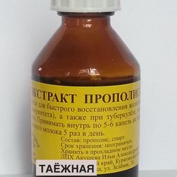 Propolis Extract Healing ECO-Product From The Siberian Taiga 30 Ml / 1.01 Oz