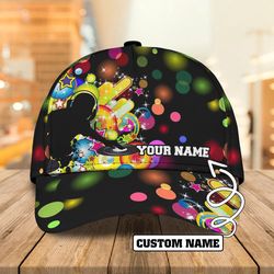 personalized with name 3d full printed baseball cap for deezay, dj cap hat, classic dj hat, dj gifts
