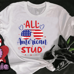 All American Stud T-shirt Design Design 95