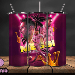 Lionel  Messi Tumbler Wrap ,Messi Skinny Tumbler Wrap PNG, Design by  jennie Store  27