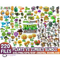 220 files plants vs zombies bundle svg file