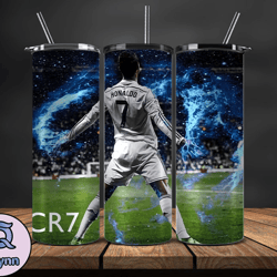 ronaldo tumbler wrap ,cristiano ronaldo tumbler design, ronaldo 20oz skinny tumbler wrap, design by vangg store 12