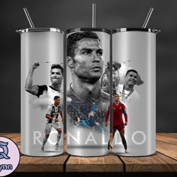 ronaldo tumbler wrap ,cristiano ronaldo tumbler design, ronaldo 20oz skinny tumbler wrap, design by vangg store 11