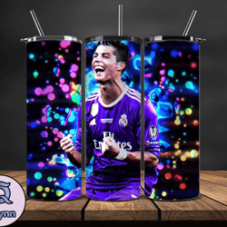 ronaldo tumbler wrap ,cristiano ronaldo tumbler design, ronaldo 20oz skinny tumbler wrap, design by vangg store 06