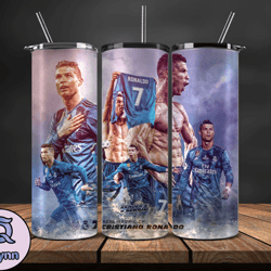 ronaldo tumbler wrap ,cristiano ronaldo tumbler design, ronaldo 20oz skinny tumbler wrap, design by vangg store 16