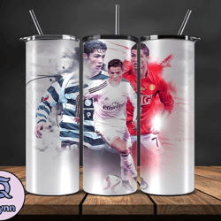 ronaldo tumbler wrap ,cristiano ronaldo tumbler design, ronaldo 20oz skinny tumbler wrap, design by vangg store 30