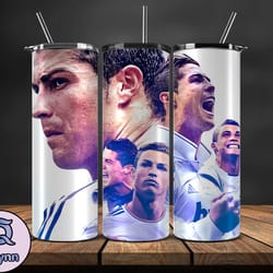 ronaldo tumbler wrap ,cristiano ronaldo tumbler design, ronaldo 20oz skinny tumbler wrap, design by vangg store 23
