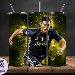 ronaldo tumbler wrap ,cristiano ronaldo tumbler design, ronaldo 20oz skinny tumbler wrap, design by vangg store 36