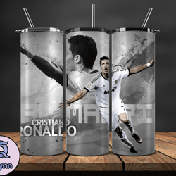 ronaldo tumbler wrap ,cristiano ronaldo tumbler design, ronaldo 20oz skinny tumbler wrap, design by vangg store 42