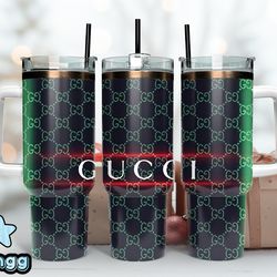 Gucci Tumbler Wrap, Gucci Logo, Luxury Tumbler 40oz Tumbler Wrap D132 by vangg