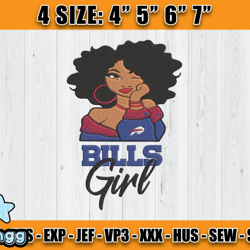 Buffalo Bills Embroidery, Betty Boop Embroidery, NFL Machine Embroidery Digital, 4 sizes Machine Emb Files -06-vangg
