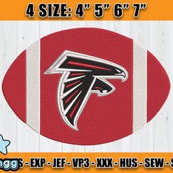 Atlanta Falcons Embroidery, NFL Falcons Embroidery, NFL Machine Embroidery Digital, 4 sizes Machine Emb Files -13-vangg