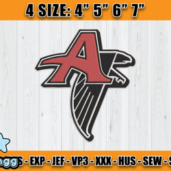 Atlanta Falcons Embroidery, NFL Falcons Embroidery, NFL Machine Embroidery Digital, 4 sizes Machine Emb Files -23-vangg