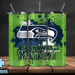 Seattle Seahawks Logo NFL, Football Teams PNG, NFL Tumbler Wraps, PNG Design by Yumni Store 11