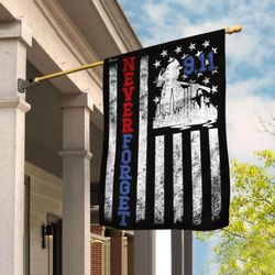 never forget 911 american us garden flag house flag