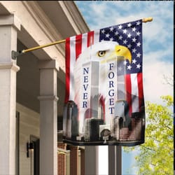 911 never forget american 2 garden flag house flag