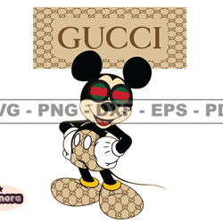 cartoon logo svg, mickey mouse png, louis vuitton svg, fashion brand logo 12