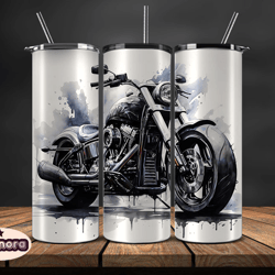 Harley Tumbler Wrap,Harley Davidson PNG, Harley Davidson Logo, Design by Eleonora 23